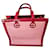 Carel-Einkaufstasche Pink Lackleder  ref.893638