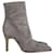 Tod's High Heeled Ankle Boots in Moss Green Suede  ref.894254