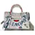 City Balenciaga Handbags White Red Blue Leather  ref.894382