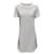 Mini-robe à col en coton tricoté écru Chanel Beige  ref.894468