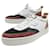 NEUF CHAUSSURES CHRISTIAN LOUBOUTIN HAPPYRUI 43 SNEAKERS CUIR NEW SHOES Multicolore  ref.894518