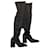 Maison Martin Margiela Stretch leather thigh boots Black  ref.894652