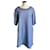 Autre Marque KOAN Collection Vestido de lino azul nuevo estado T46 ESO Azul claro  ref.894696