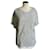 IRO Camiseta tipo sudadera ligera manga corta gris TS Algodón  ref.894701
