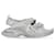 Balenciaga Track Sandale Semelle Transparente Gris (aux femmes) Cuir  ref.894739