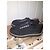 Sneaker piatta con lacci CC nero satinato Chanel Taglia 37 US 7 UK 4 AU 6 - vista 4