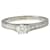 Cartier Solitaire Silvery Platinum  ref.895371
