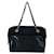 Chanel shoulder bag Black Patent leather Nylon  ref.895591