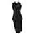 Dior Vestidos Negro Algodón  ref.895660