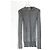 Christopher Kane top de punto lurex plateado Plata