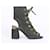 Botas PRADA EU 37 Ante Verde - vista 3