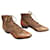 Autre Marque vintage ankle boots 36 Light brown Leather Deerskin  ref.896716