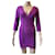 Herve Leger Dresses Purple Viscose  ref.896742