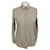Camicia Burberry di colore beige, taglio generoso Cotone Elastan  ref.896756