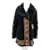 ETRO  Coats T.IT 44 Leather Black  ref.896829