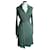 Diane Von Furstenberg Dresses Black Green Silk  ref.897623
