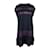 Marineblaues Wollkleid von Louis Vuitton mit Paillettendetails  ref.897835