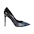 Zapatos de tacón Eyeline de piel de serpiente de Louis Vuitton Azul  ref.897837