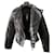 Diesel One piece Jacket Black Faux fur  ref.897870