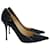 Jimmy Choo Romy Pointy Toe Pumps in Navy Patent Leather Navy blue  ref.897899