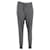 Pantalones de chándal de ajuste relajado con cordón ajustable en algodón gris de Tom Ford  ref.897901