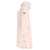 Cappotto leggero lungo con cappuccio Barbour in nylon rosa pastello  ref.897931