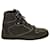 Balenciaga High Top Sneakers in Olive Suede Green Olive green  ref.897945