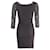 Vestido Diane Von Furstenberg Zarita de encaje en cupro negro Fibra de celulosa  ref.897963
