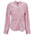 Camisa con pliegues delanteros Isabel Marant en seda rosa a rayas  ref.897980