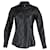 Camisa de botão MSGM em couro sintético preto Leatherette  ref.897986