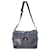 Lanvin Colorblock lined Carry Shoulder Bag in Blue-Grey Leather  ref.898003