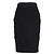 Gonna aderente Diane Von Furstenberg in cotone nero - vista 3