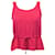 Chloé Camiseta sin mangas con cinturón Chloe en algodón rosa  ref.898012
