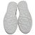 Alexander Mcqueen Multicolor Glitter Spray Oversized Sneakers in Silver Leather Silvery Metallic - view 5