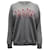 Jersey de algodón gris con cuello redondo y estampado de danza de Marc Jacobs  ref.898040