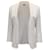 Theory Open-Front Blazer in White Triacetate Synthetic  ref.898099