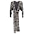 Diane Von Furstenberg Robe Portefeuille à Pois en Viscose Multicolore Fibre de cellulose  ref.898109