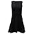 Ärmelloses, geriffeltes Kleid von Theory Nkay aus schwarzer Baumwollmischung Baumwolle  ref.898119