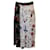 Jupe mi-longue plissée à fleurs Maje en polyester viscose multicolore  ref.898138