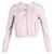 Chaqueta con volantes Mulberry en cuero color crema Blanco Crudo  ref.898170