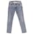 Acne Studios Marble Wash Slim Fit North Jeans in Light Blue Cotton  ref.898184