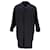 Balenciaga Carcoat mi-long en coton bleu marine  ref.898185