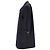 Balenciaga Carcoat al ginocchio in cotone blu navy - vista 2