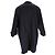 Balenciaga Carcoat al ginocchio in cotone blu navy - vista 3
