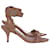 Loeffler Randall Reina Kitten Heel Sandals in Beige Leather  ref.898188