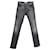 Jeans de corte reto Yves Saint Laurent em jeans de algodão preto lavado  ref.898232