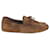 Tod's Gommino Driving Loafers in Brown Suede  ref.898253