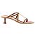 Les Sandales Basses Pralu Slides - Jacquemus - Hellbraun - Leder