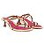 Les Sandales Basses Pralu Slides - Jacquemus - Hellbraun - Leder - Ansicht 2
