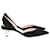Zapatos de tacón con tira trasera Polly en ante negro de Nicholas Kirkwood Suecia  ref.898285